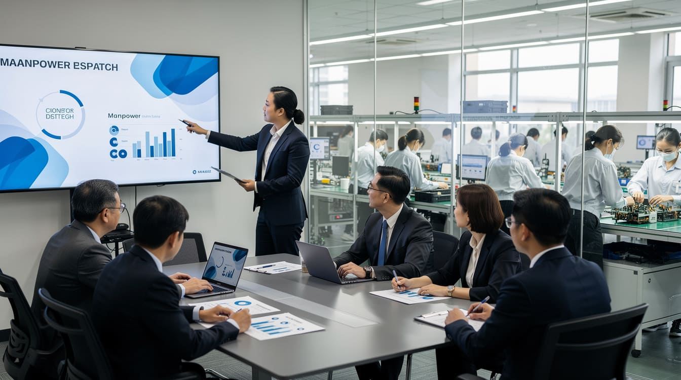企業選擇人力派遣，快速、彈性、降低人力成本